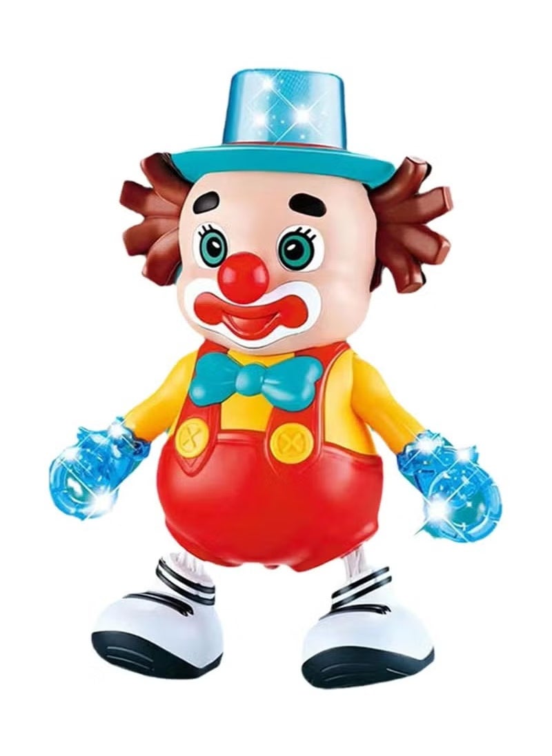 Electric Dancing Cartoon Light Music Swinging Doll Figure