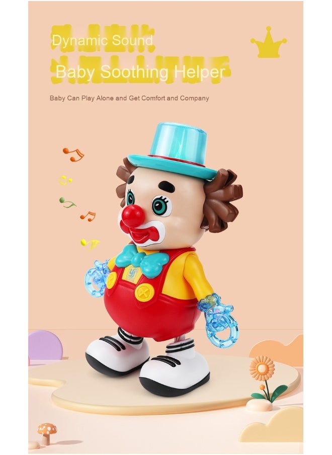 Electric Dancing Cartoon Light Music Swinging Doll Figure