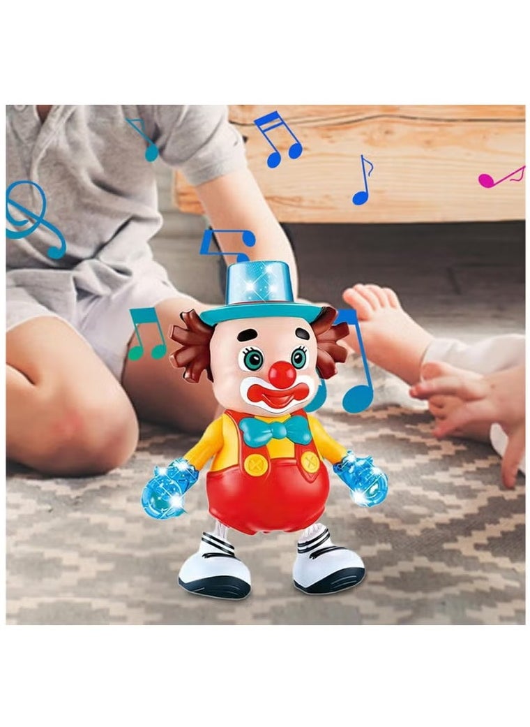 Electric Dancing Cartoon Light Music Swinging Doll Figure