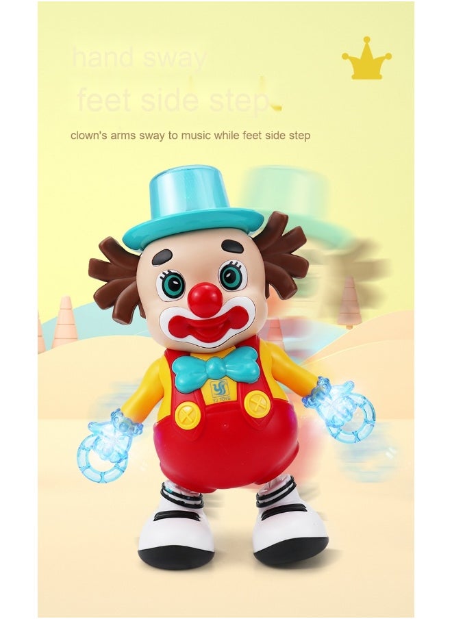 Electric Dancing Cartoon Light Music Swinging Doll Figure