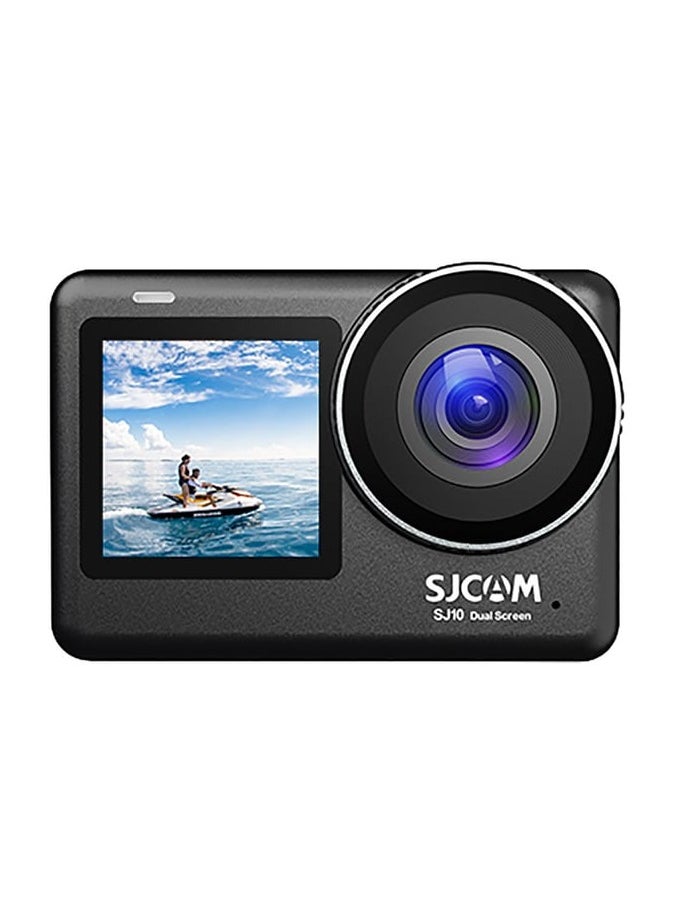 SJCAM SJ10 PRO Dual Screen 4K/60fps Action Camera | 2.33''+1.3'' Dual Screen | Gyro Stabilization | 30M Waterproof