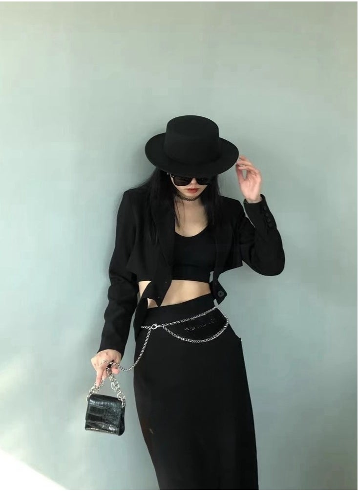 Women's Fashion Chain Belt Accessories Dress Coat Sweater