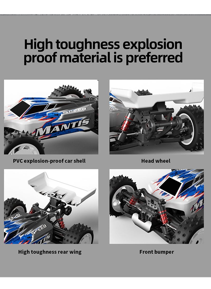 911 PRO 1:16 Remote Controlled Car, 70km/h RC High Speed Drift Racing Car, 2.4GHz Brushless Motor, 4WD Off Road Race Buggy