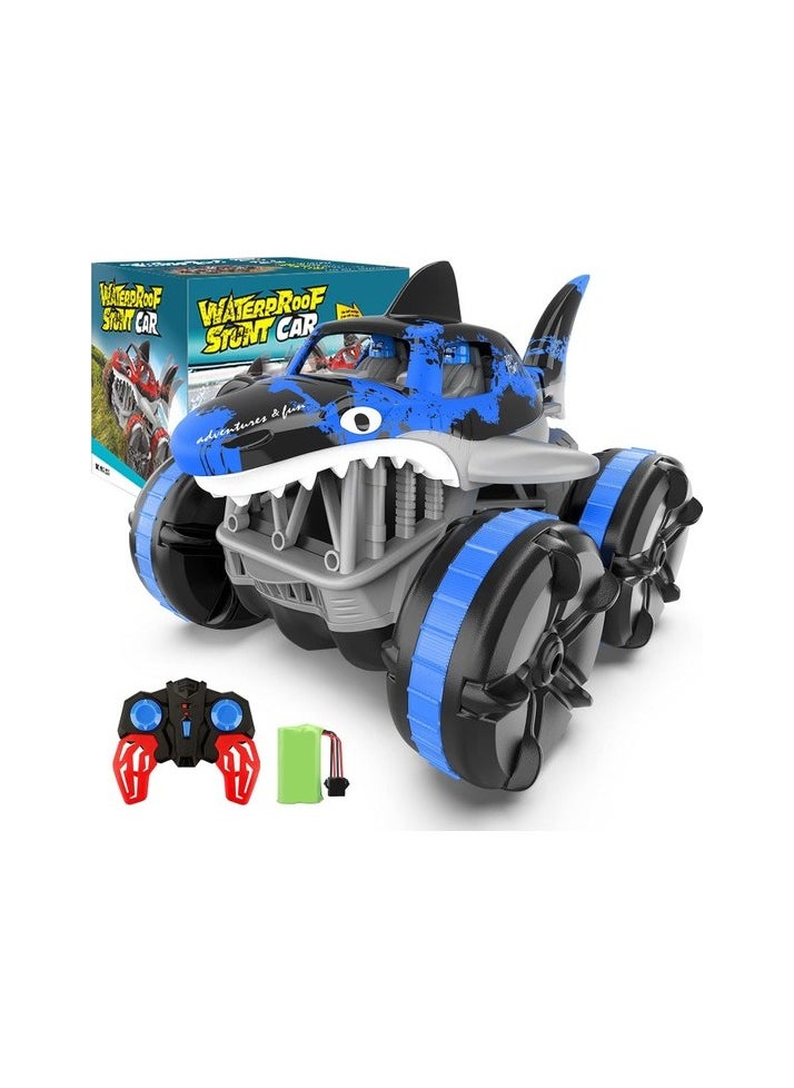 Amphibi Remote Control Car, RC cars 2.4 GHz Working on Water, All Land Monster K Colour:Black