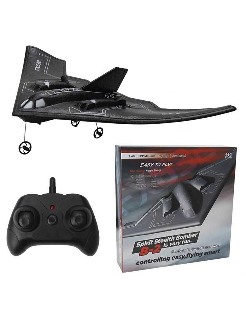 Fx632 B2 Bomber 2 Channel Remote Controls Fixed-Wing Foam Glider Long Range Impact-Resistant Electric Airplane Rc Plane