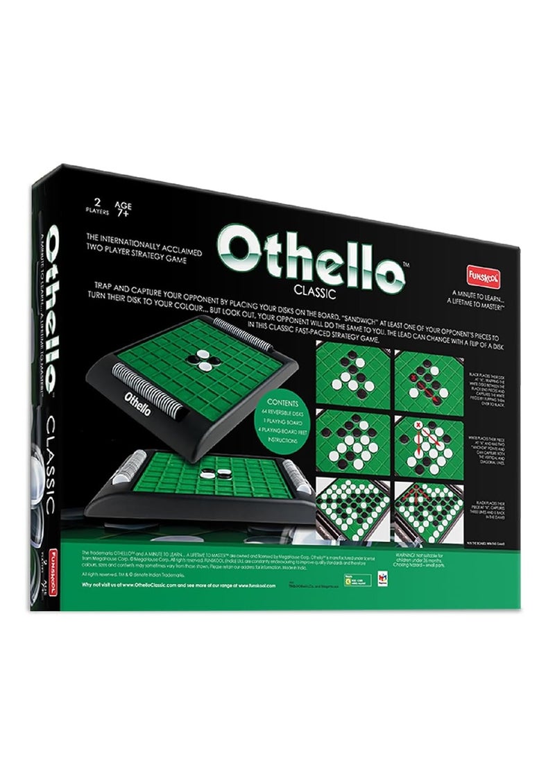 Funskool Games, Othello, Strategy Game, 2 players, Ages 8 and above,for kids 8+ years