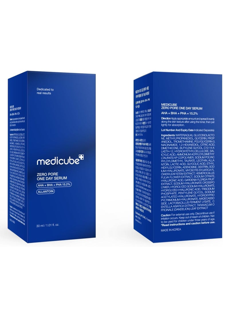 Medicube Zero Pore One-day Serum 30 ml