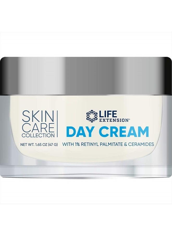 Skin Care Collection Day Cream, retinyl palmitate, rice bran ceramides, shea butter, green tea, daytime nourishment to regenerate collagen & moisturize skin, 1.65 oz (47 g)