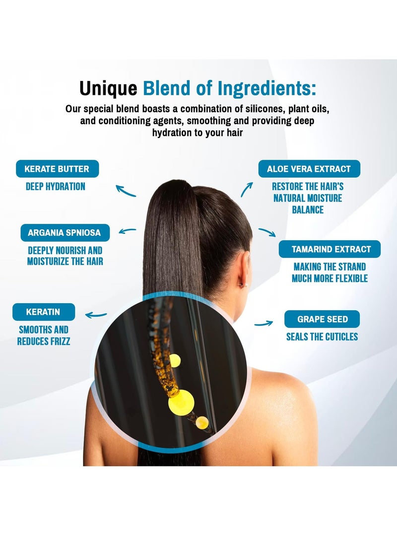 Torrano Cream Keratin Hair Treatment Straightening in 1 Step, Formaldehyde Free-Nanoplastia Para Alisar Cabello, Keratina Organica Sin Formol Para Alisar el Pelo - 1 Pack, 16.9Fl.oz (500ml)