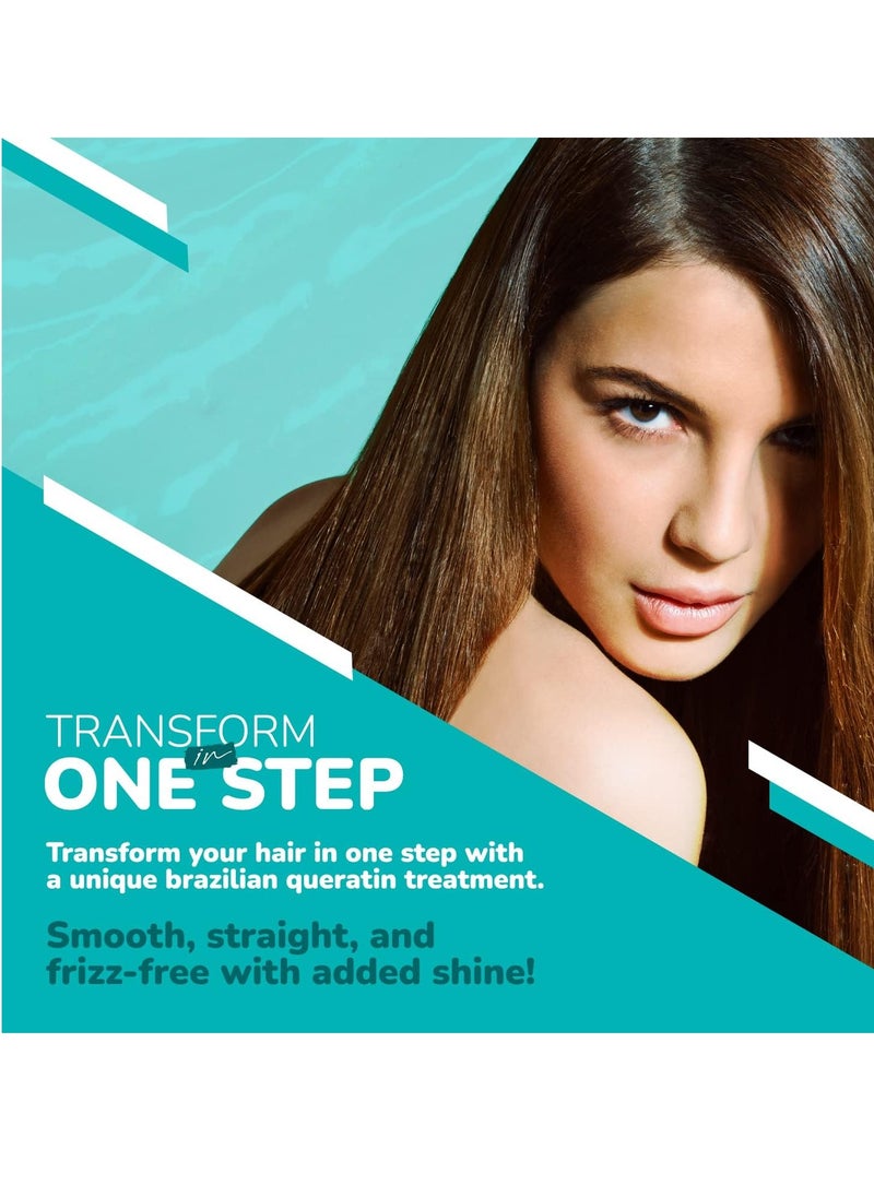 Venice Hair Reconstructor, Organic Keratin Hair Treatment Straightening in 1 Step- Formaldehyde Free, Keratina Organica, Keratina Para Alisar El Pelo Sin Formol (16.9 Fl Oz/ 500 ml)