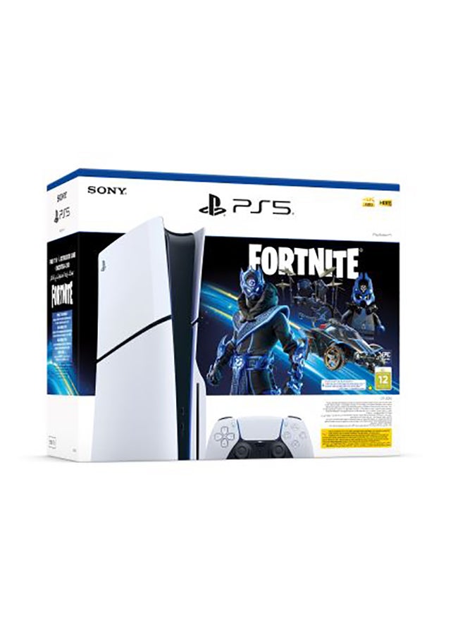 PlayStation5 Disc Edition (UAE Version) – Fortnite Cobalt Star Bundle