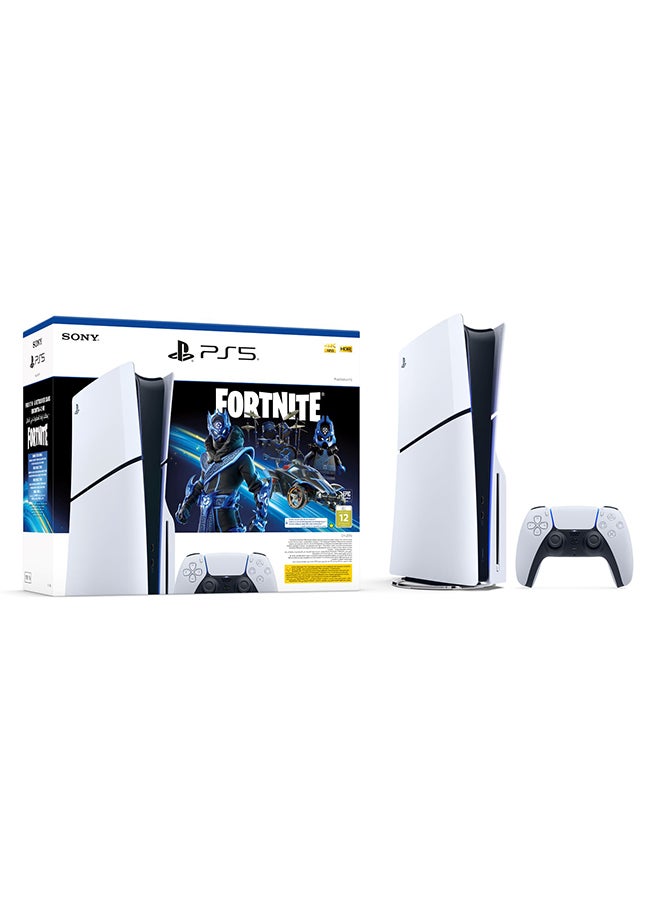 PlayStation5 Disc Edition (UAE Version) – Fortnite Cobalt Star Bundle