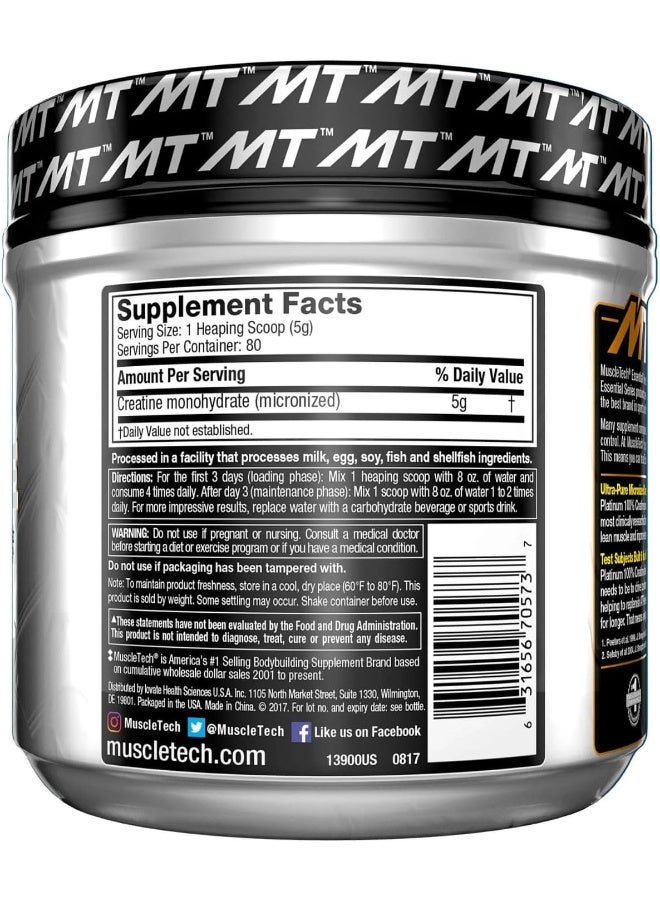 Platinum 100% Creatine 400 G