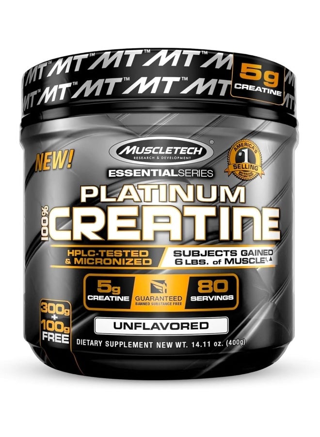 Platinum 100% Creatine 400 G