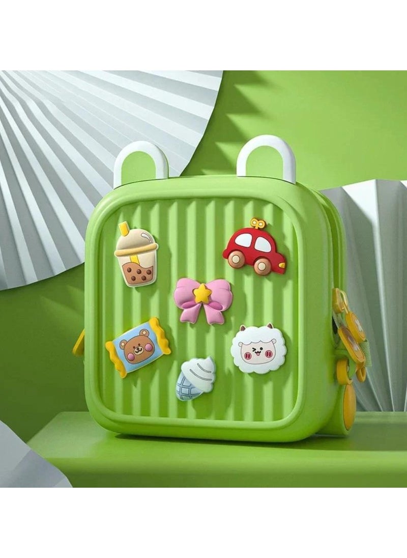 Picocici K32 Kids Travel Little Backpack Green colour