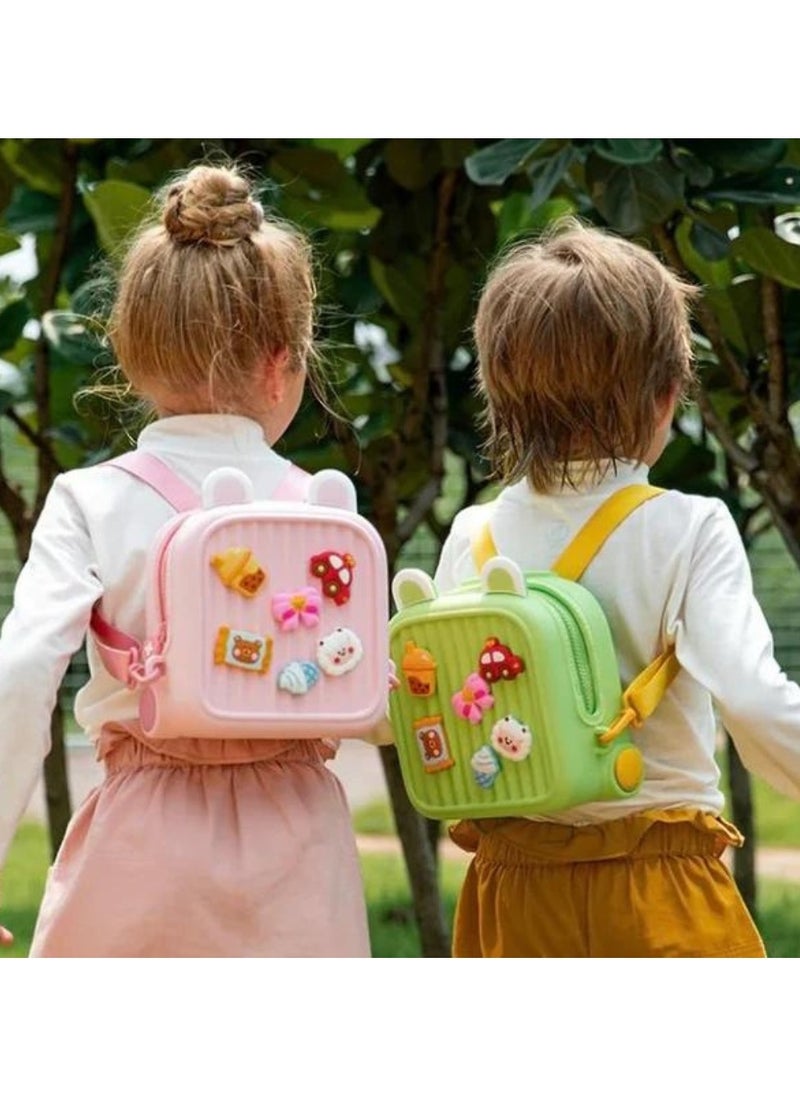 Picocici K32 Kids Travel Little Backpack Green colour