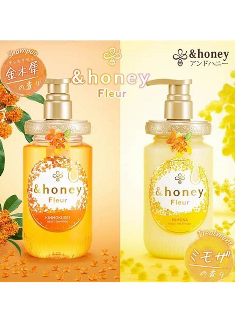 &HONEY Fleur Kinmokusei Moist Shampoo 450ml