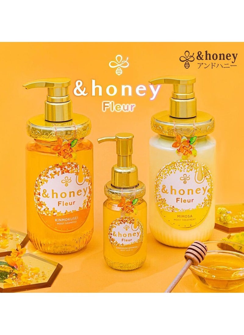 &HONEY Fleur Kinmokusei Moist Shampoo 450ml