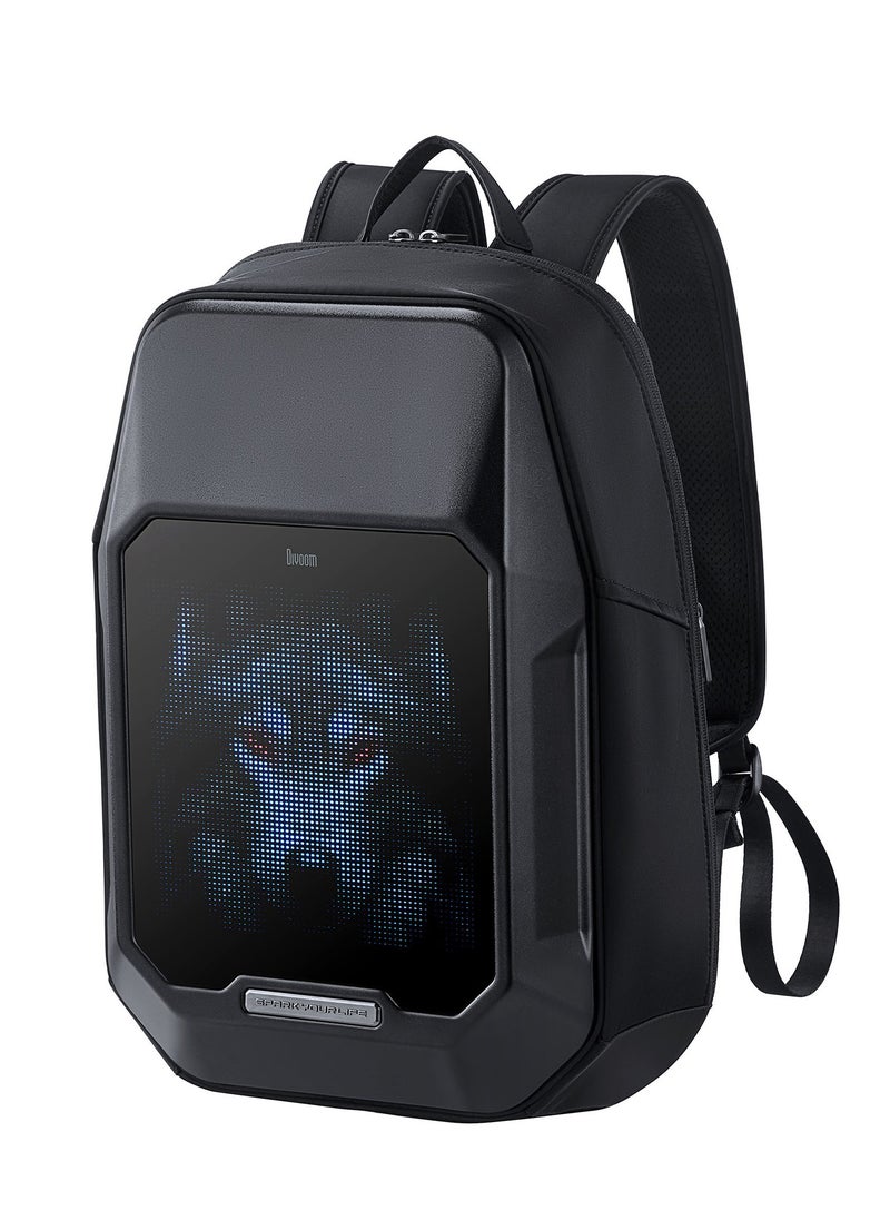 Pixoo Cyberbag Black Pixel Led Screen Unisex Backpack