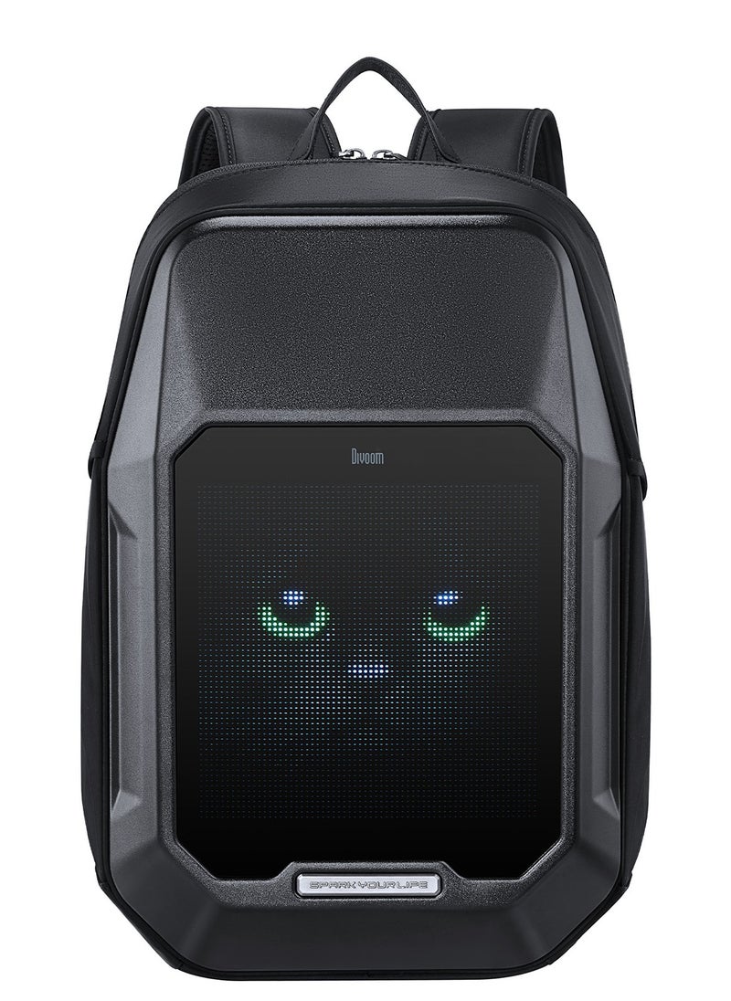 Pixoo Cyberbag Black Pixel Led Screen Unisex Backpack