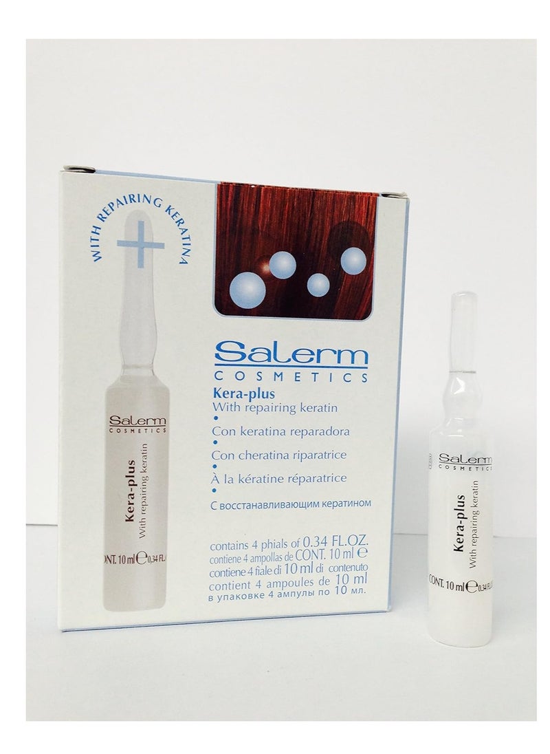Salerm Kera-Plus with Repairing Keratin, 0.44 Ounce