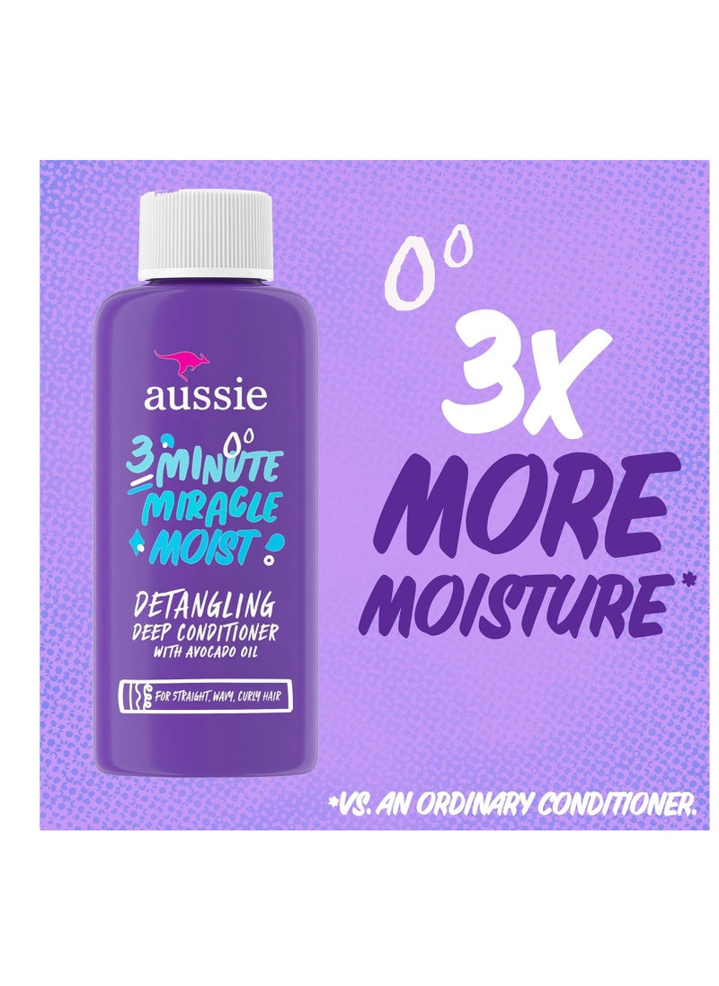 Aussie 3 Minute Miracle Moist Deep Conditioning Treatment, 1.7 fl oz