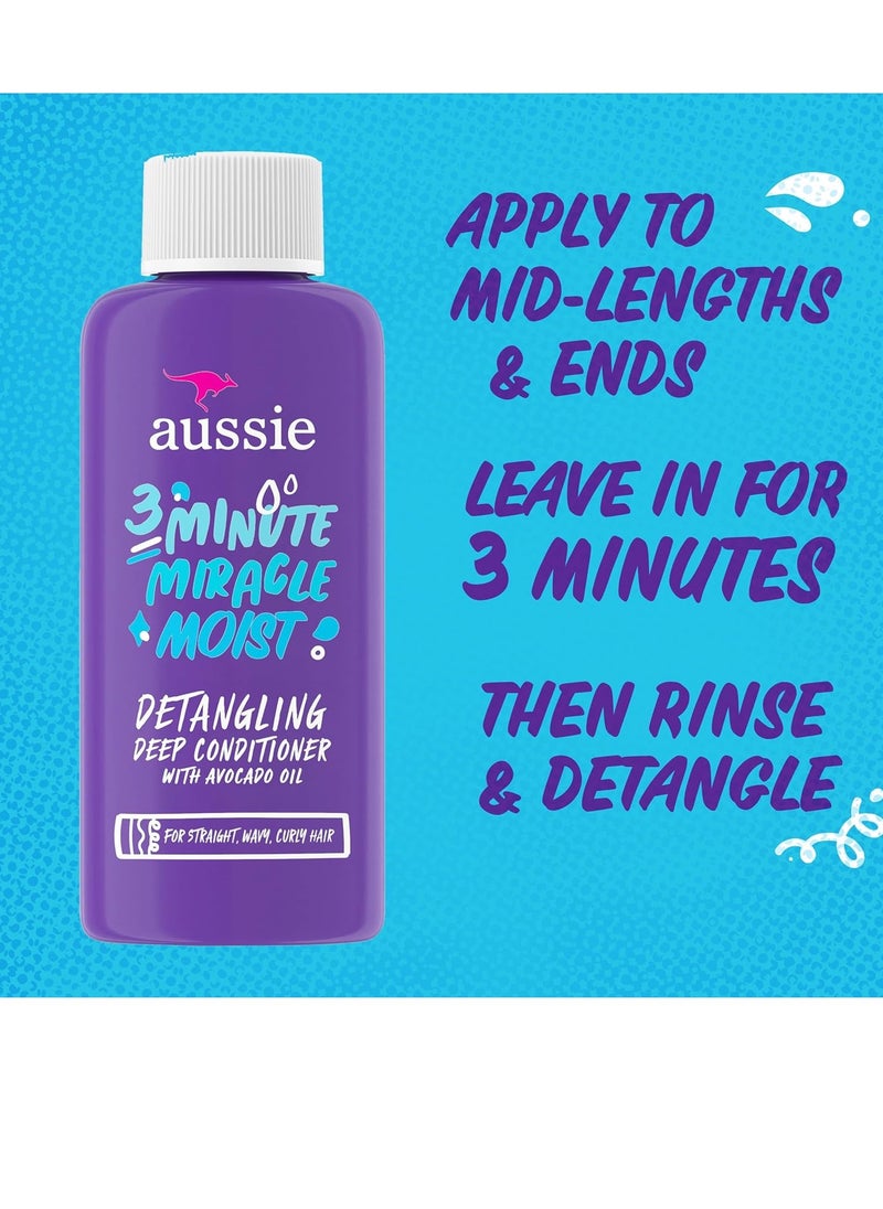 Aussie 3 Minute Miracle Moist Deep Conditioning Treatment, 1.7 fl oz