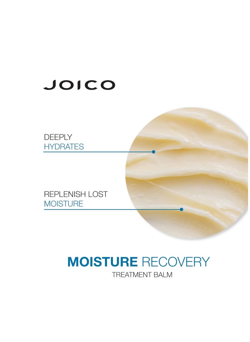 Joico Moisture Recovery Treatment Balm | For Thick, Coarse, Dry Hair | Replenish Moisture | Restore Smoothness & Elasticity | Strengthen Hair | Reduce Breakage & Frizz | With Jojoba Oil & Shea Butter