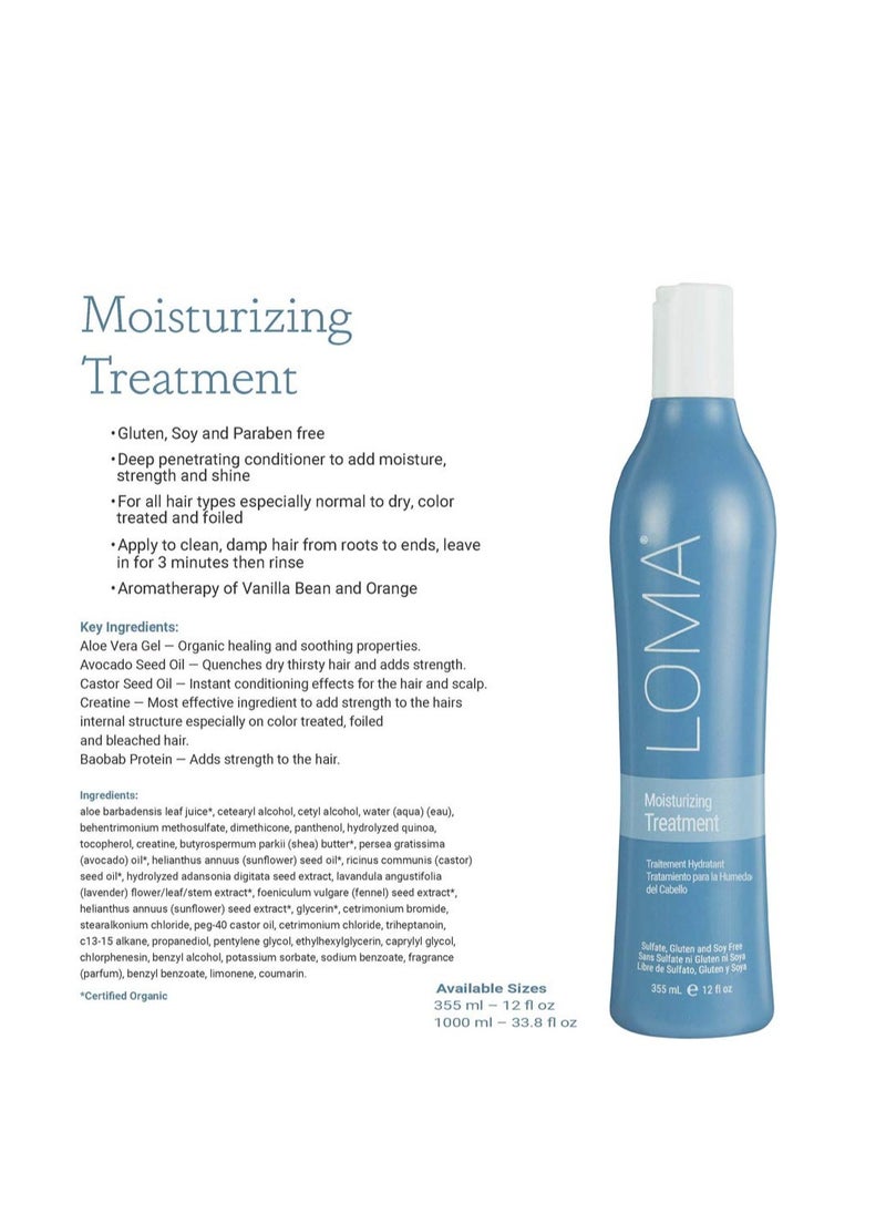 Loma Moisturizing Treatment, 33.8 Fl Oz (Pack of 1)