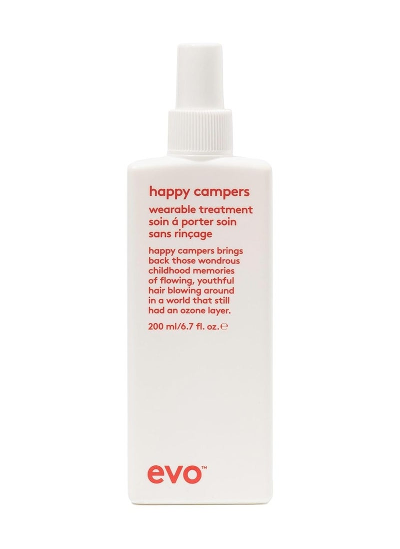 evo Happy Campers Wearable Treatment - Daily Hair Treatment to Strengthen and Protect - Reduces Frizz and Provides UV Protection