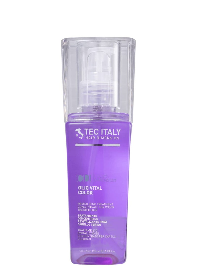 Tec Italy Olio Vital Color Revitalizing Treatment for Hair & Skin - 125ml