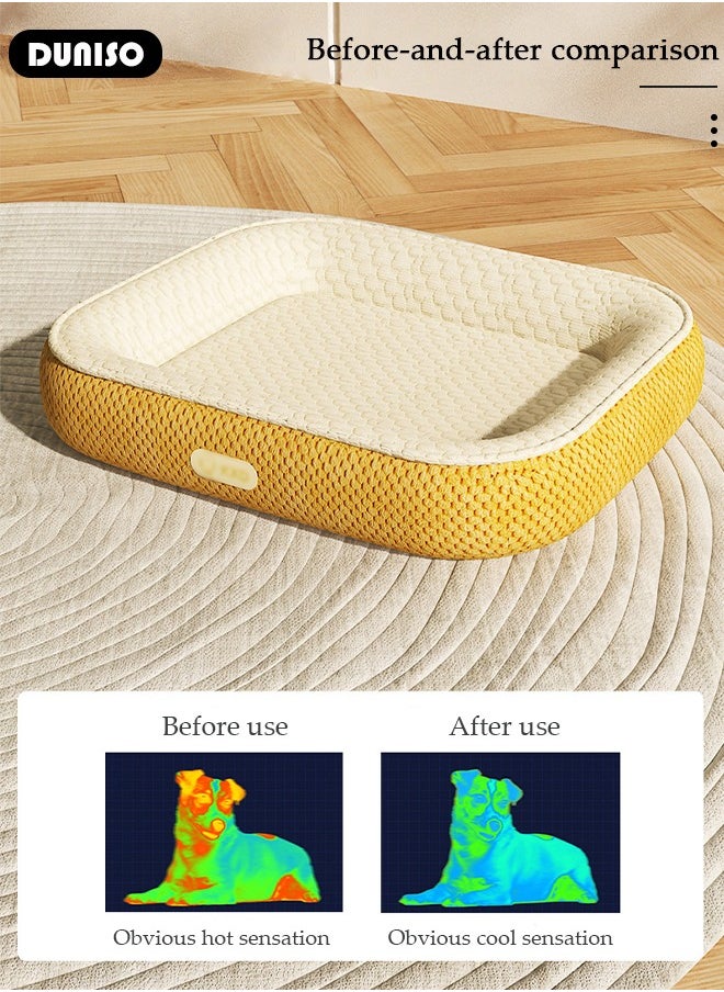 Pet Bed for Cats, Small, Medium Dogs With Nonskid Bottom, Washable All-season Pet Sofa Bed for Indoor, Outdoor, Outside Sleep Sleeping Puppy, Kitten, Pet