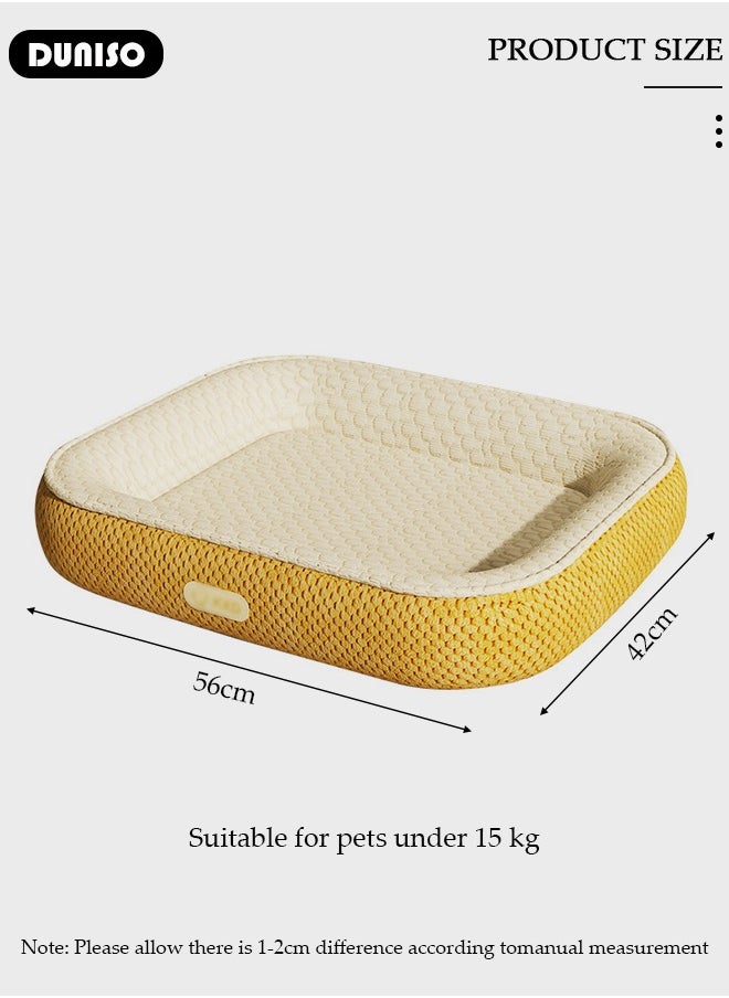 Pet Bed for Cats, Small, Medium Dogs With Nonskid Bottom, Washable All-season Pet Sofa Bed for Indoor, Outdoor, Outside Sleep Sleeping Puppy, Kitten, Pet