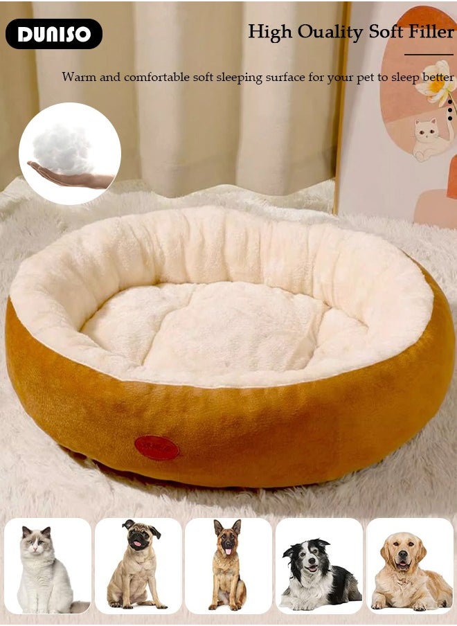 Pet Bed Orthopedic Sofa Ultra Comfortable, Soft Plush Orthopedic Cat Bed, Washable Pet Bed for Small, Medium Dogs & CATS