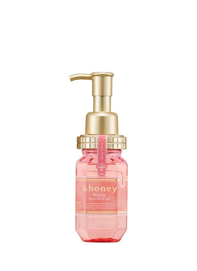 &honey Melty Moist Rich Hair Oil 3.0 100ml Made in Japan