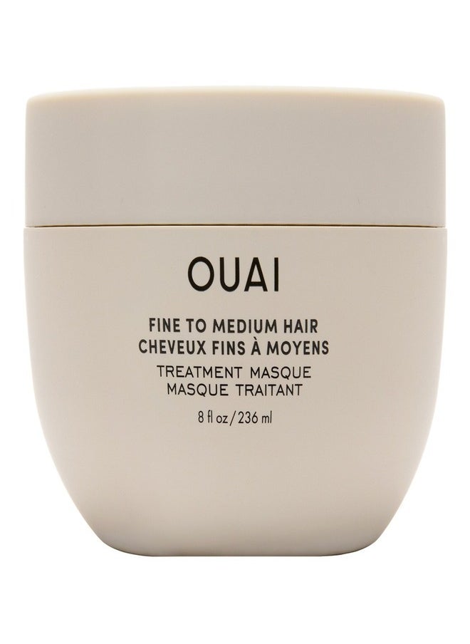 OUAI Fine to Medium Hair Treatment Masque 236ml - Nourishing Hair Mask for Softness & Shine