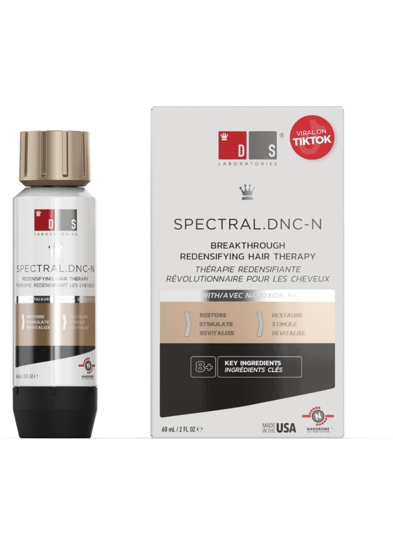 Spectral.DNC-N Hair Thickening, Strengthening Hair Serum for Men and Women by DS Laboratories - Supports Hair Growth, Minimize Shedding, Experience Thicker, Fuller, Stronger Hair, Color Safe (2 fl oz)