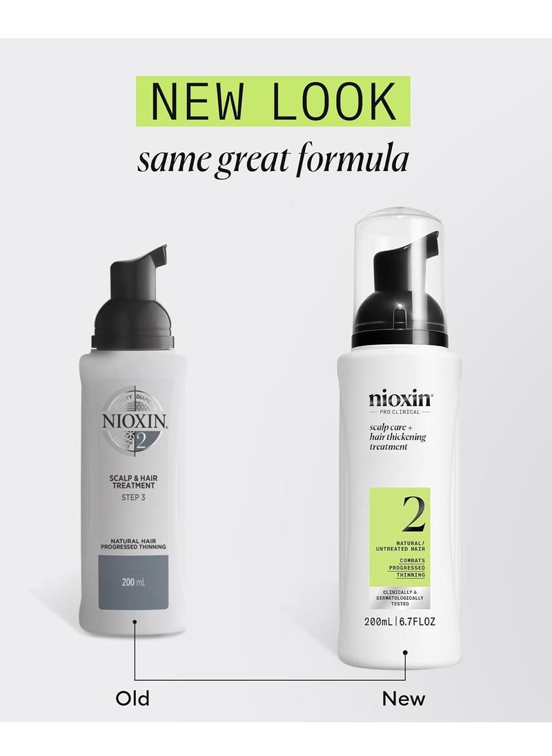 Nioxin Scalp & Hair Leave-In Treatment, Restore Hair Fullness, Prevent & Relieve Dry Scalp Symptoms