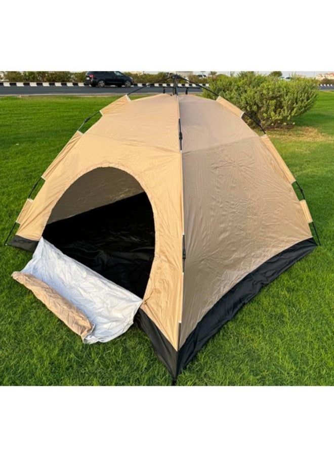 Automatic Pop Up Outdoor Tent  Portable Waterproof Sunscreen Tent with Carry Bag for 3-4 Person Instant Tent for Camping and Other Outdoor Activities Size: 2.5*2.5*1.7m