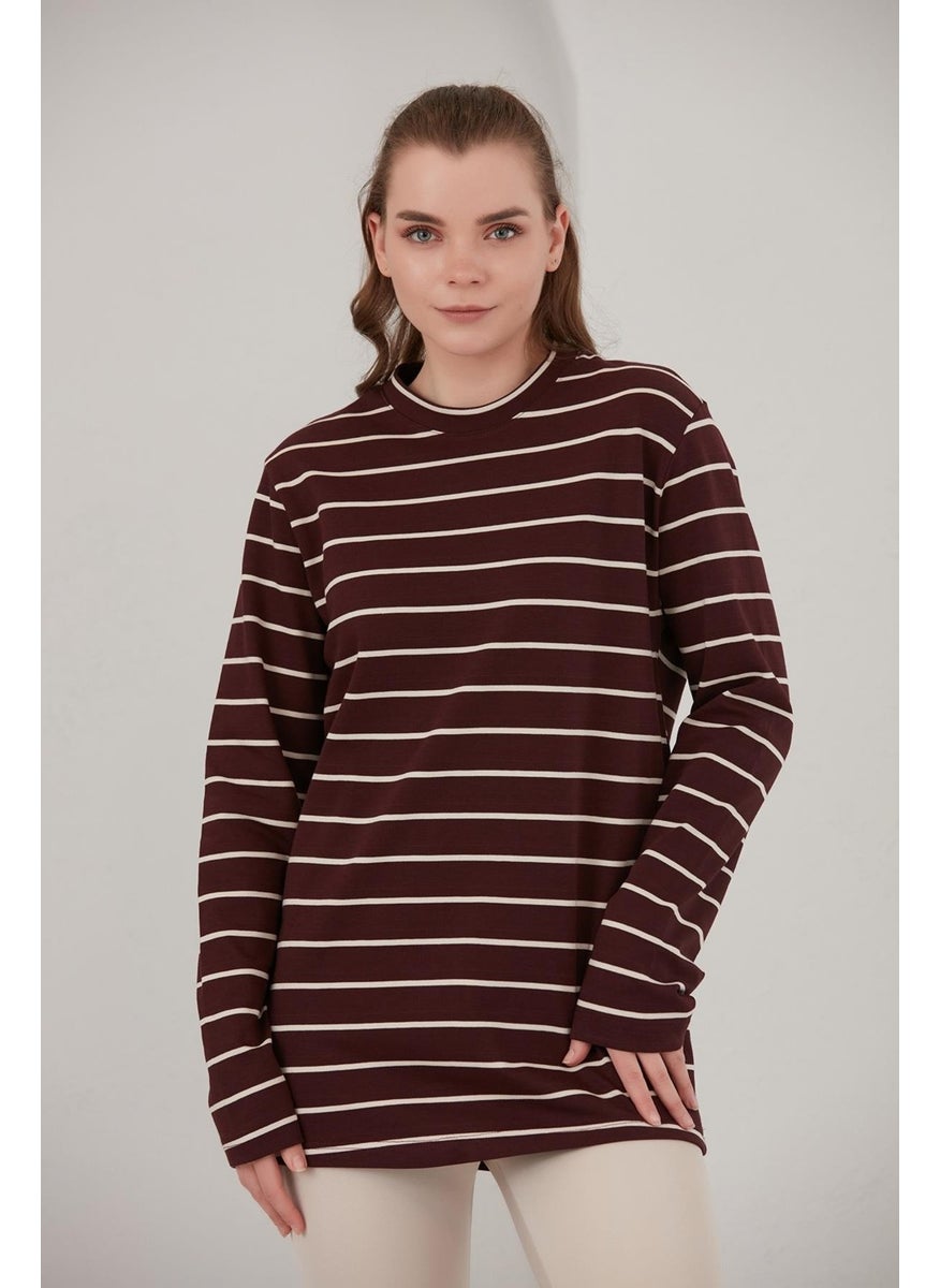 Striped Sweatshirt (E22-73201)