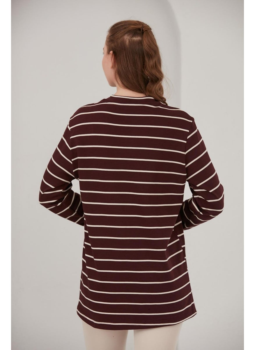 Striped Sweatshirt (E22-73201)