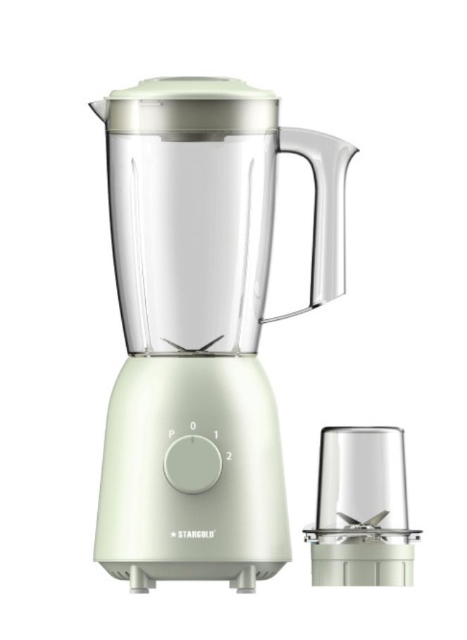 2-in-1 Blender 1.5L Capacity 650W, Pulse Function Multi-Purpose Blender for Smoothies, Soups, Sauces