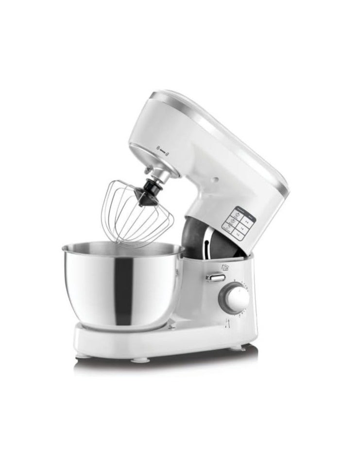 Kitchen Stand Mixer Machine, 1000W Power, 4L Large Capacity, Stainless Steel Bowl, 6 Speed Settings for Perfect Baking Results, Easy Mixing & Kneading, 2 years warranty, SM1000-B5