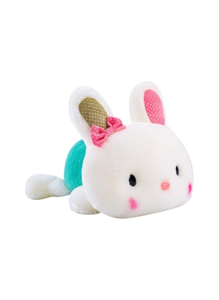 11.8 Rabbit Plush Pillow Stuffed Animal Cute Rabbit Plush Toy Green Rabbit Plush Colour:Black Color / Character:Toy plush