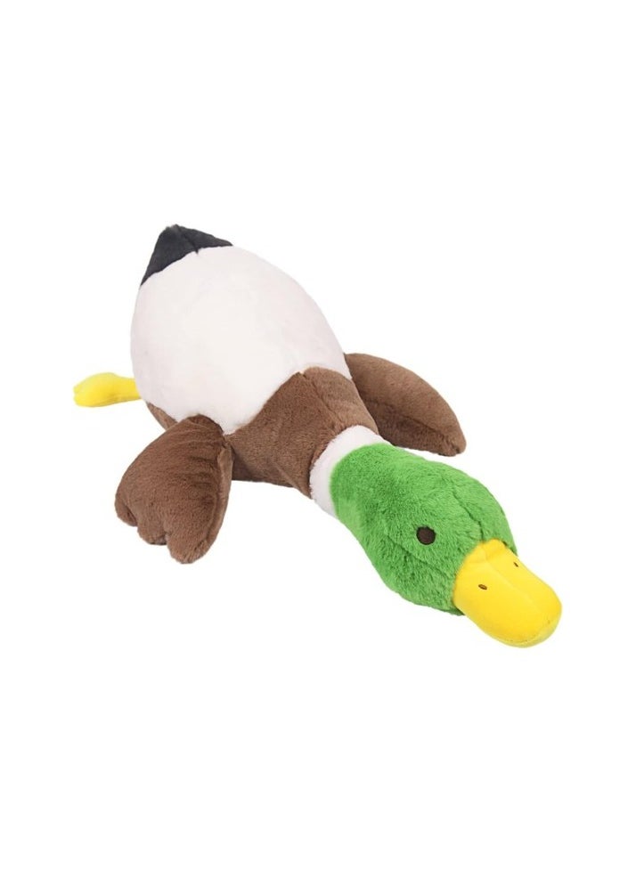 27.5 duck plush toy, green wild duck filled with animal soft cute hugging Color / Character:Colourful model:Bathroom toy