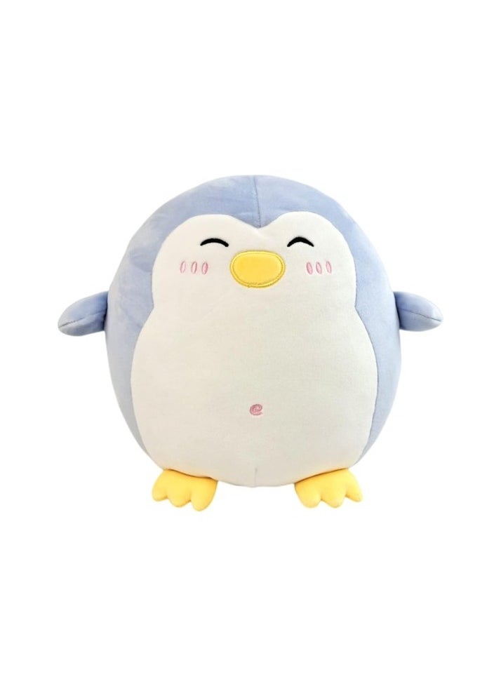 Light Blue Penguin Plush Toy, Penguin Plush Filled Animal Plush Pillow Men and K Color / Character:Colourful