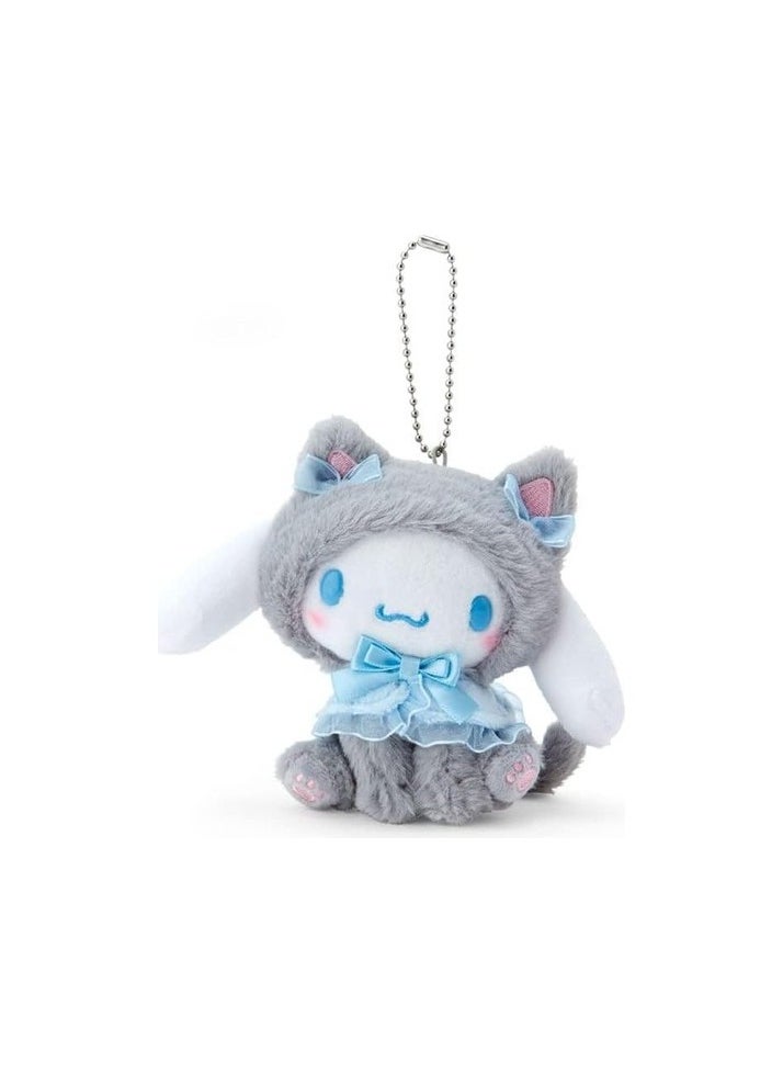 Kawaii Cartoon Cat Plush Toys and Keychain, Cat Plush Soft Doll Cute Plush Color / Character:Colourful