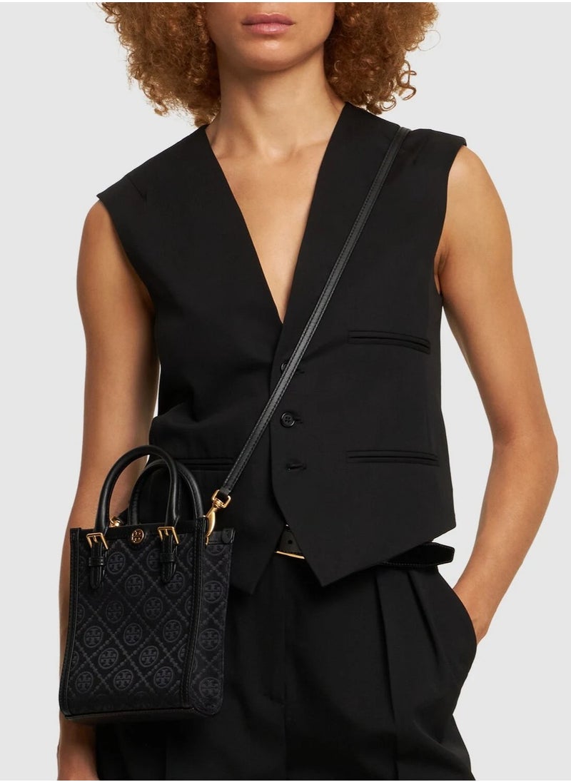 Tory Burch Mini T Monogram Tote