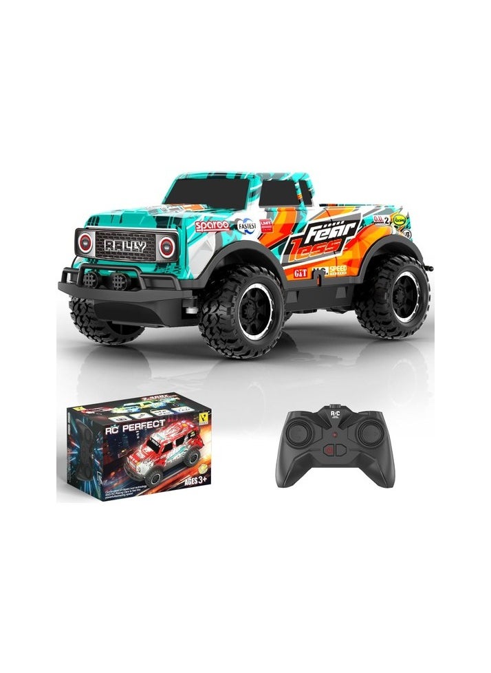 Remote Controlled Car RC Racing Cars, 1/24 Scale Racing Car toys, 2.4GHz T Colour:Black