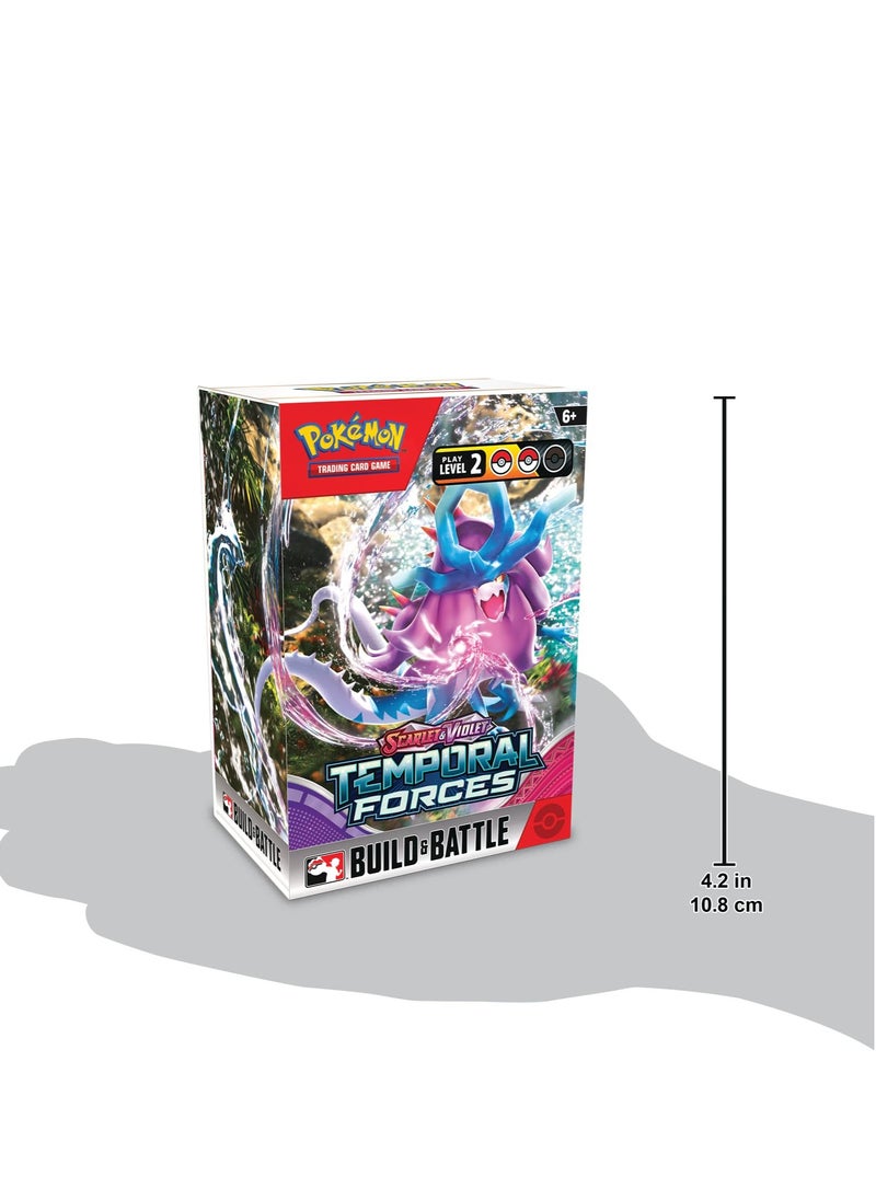 Pokemon TCG: Scarlet Violet SV05 Temporal Forces Build & Battle Box